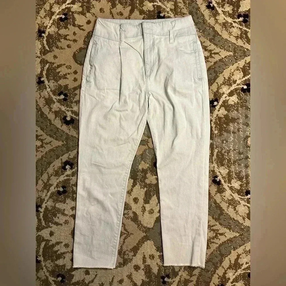 DL1961 Susie Paper Bag High Rise Tapered Pants Size 27 - Picture 3 of 11